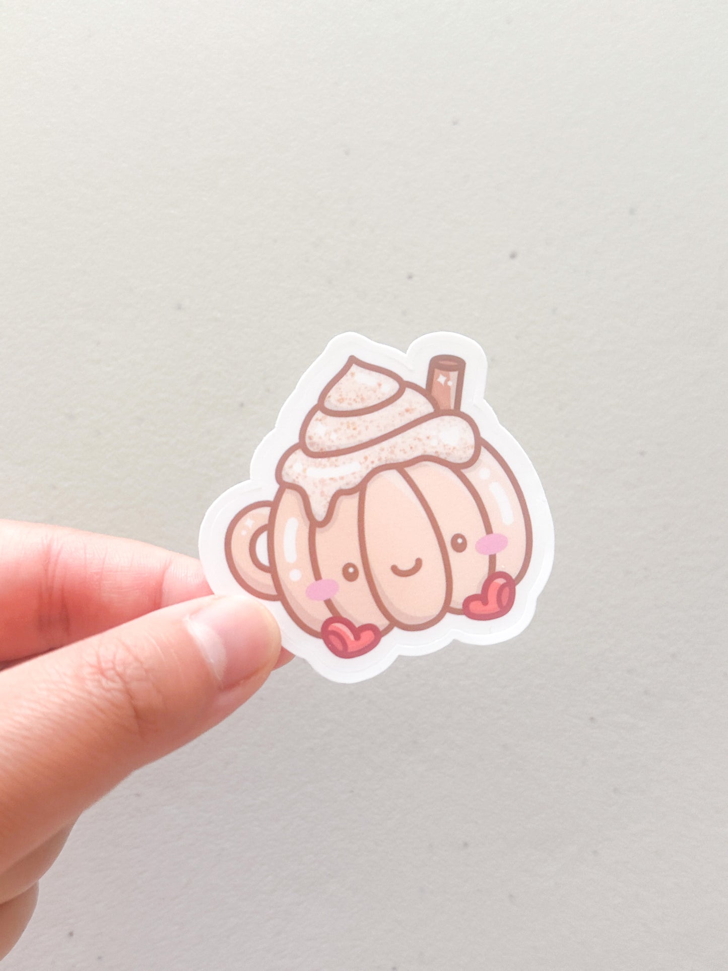 Pumpkin Spice Latte - Matte Die Cut Stickers