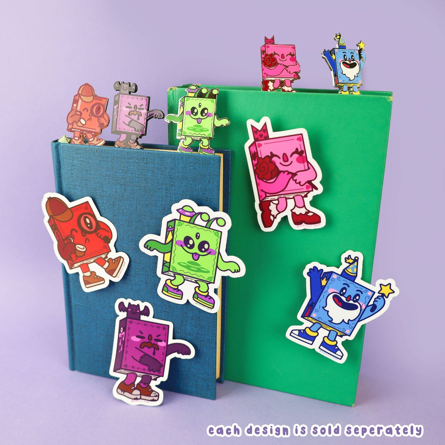 Mystery Book Enamel Pin