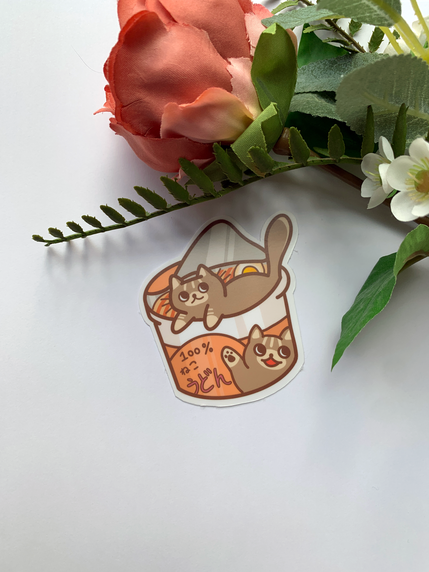 Cup Noodle Kippy Die Cut Sticker