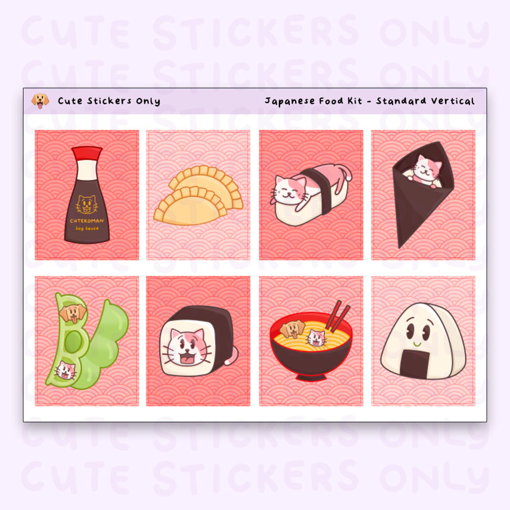 Japanese Food Kit - Standard Vertical