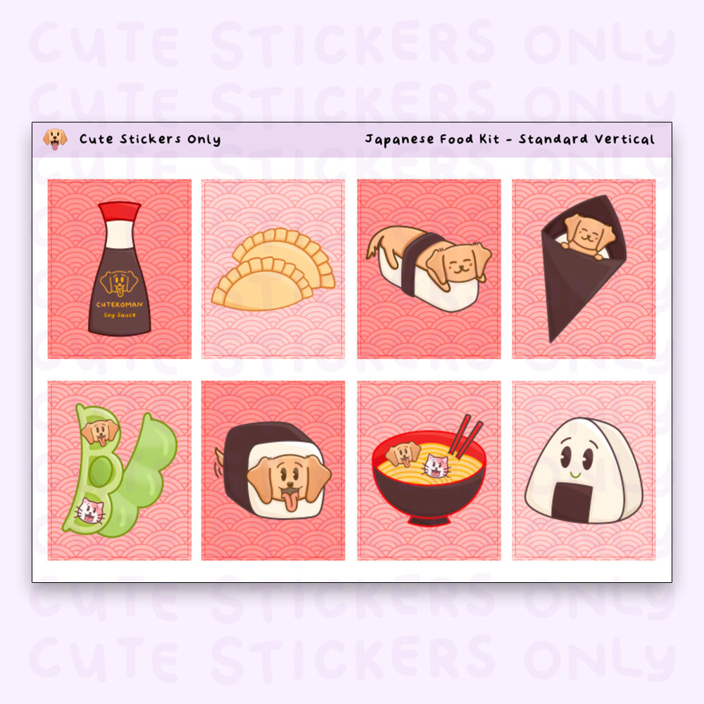 Japanese Food Kit - Standard Vertical