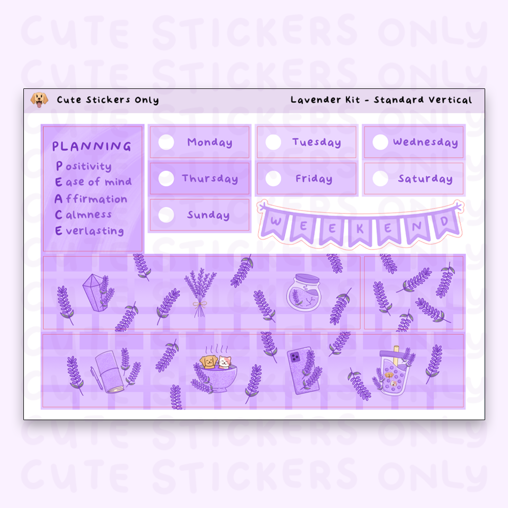 Lavender Kit - Standard Vertical