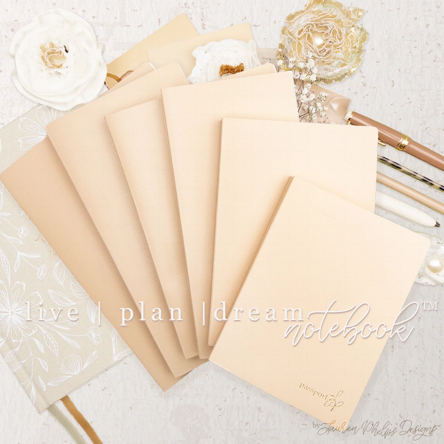 B6 Live | Plan | Dream™ Notebook by Lauren Phelps Designs
