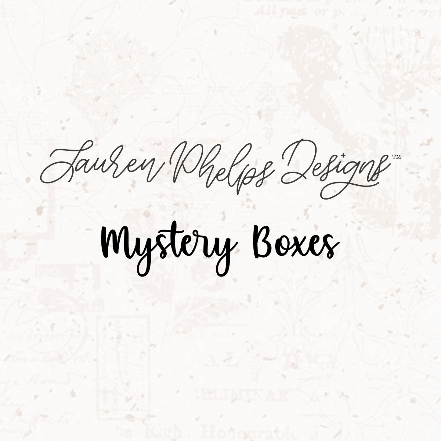 Lauren Phelps Designs CLEARANCE Mystery Boxes (50-70% off RRP)