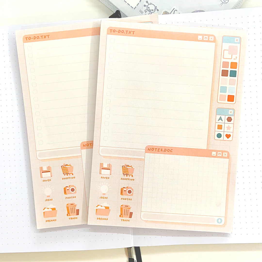Lofi Planner Notepad