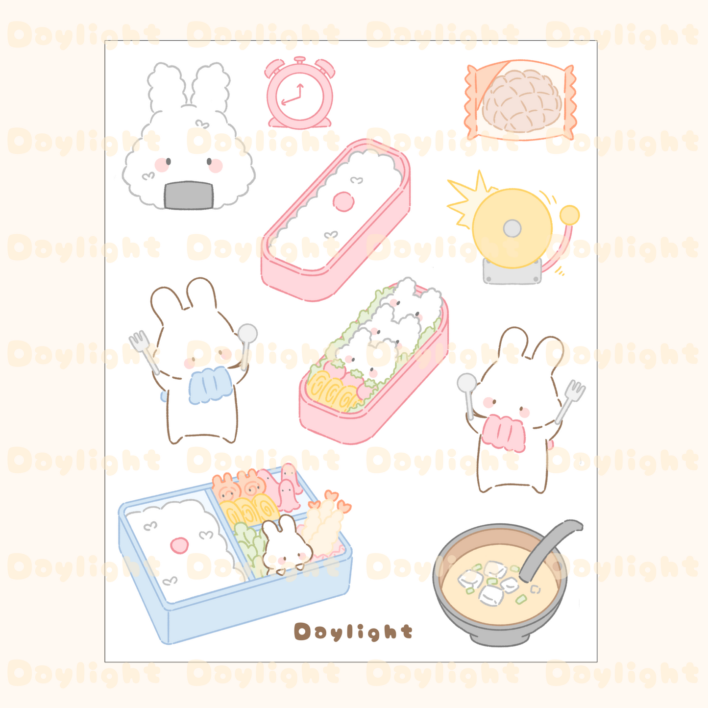 Food Sticker Sheets Bundle