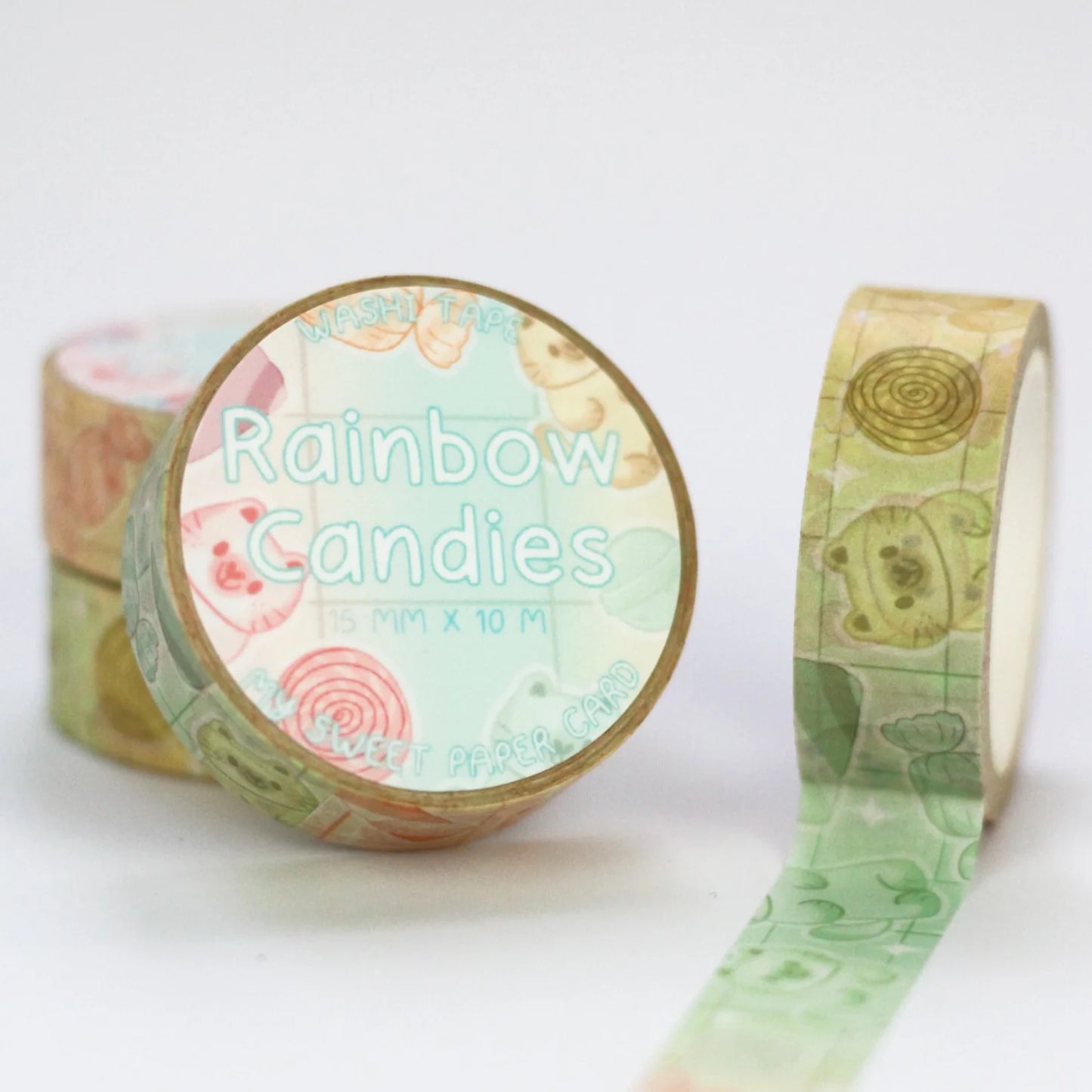 Rainbow Candies Washi Tape