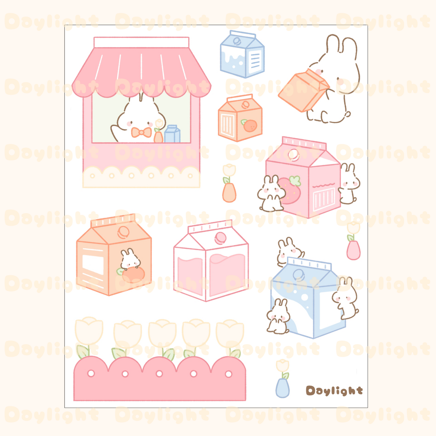 Food Sticker Sheets Bundle