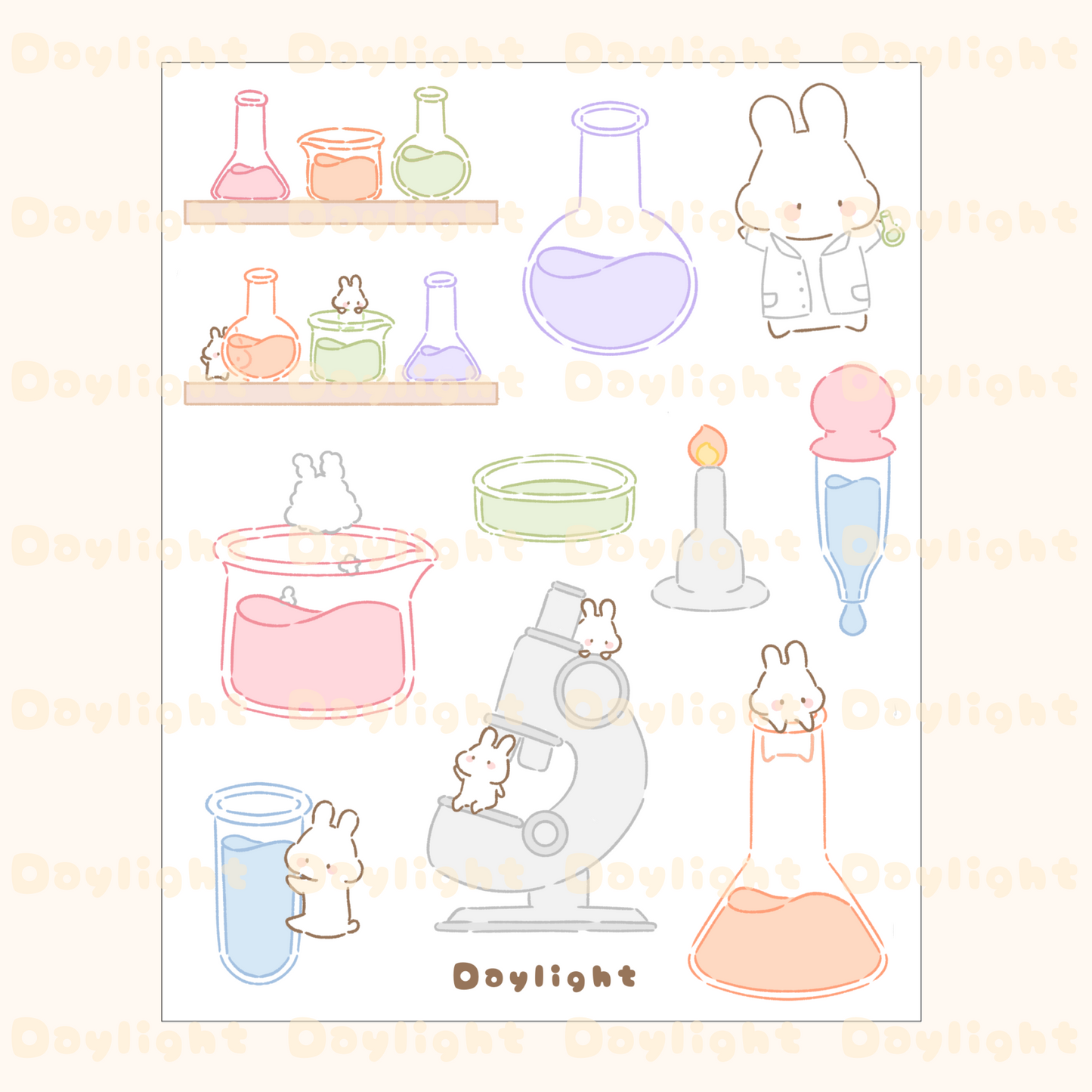 School Sticker Sheets Bundle