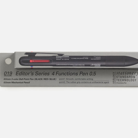 Stalogy 019 Editor’s Series 4 Functions Pen 0.5mm