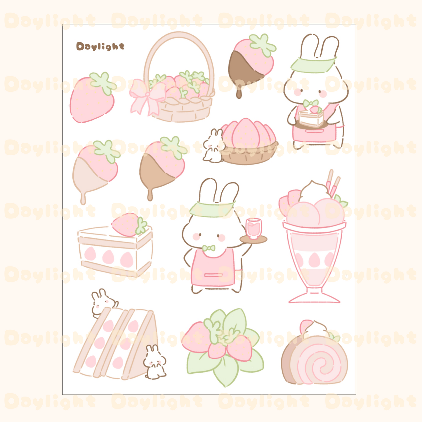 Fruits Sticker Sheets Bundle