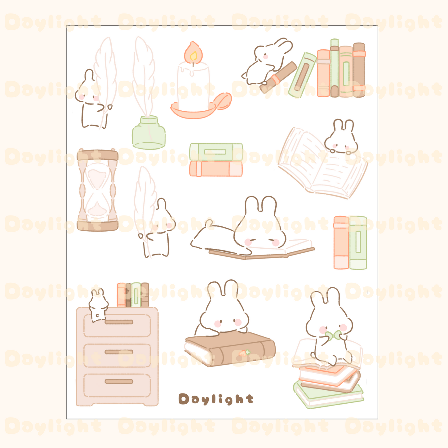 School Sticker Sheets Bundle