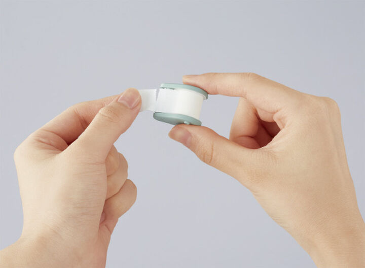 Kokuyo Bobbin Masking Tape Mini Roll Maker, Case and Cutter