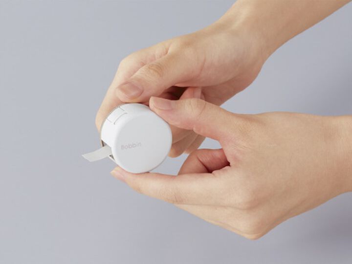 Kokuyo Bobbin Masking Tape Mini Roll Maker, Case and Cutter