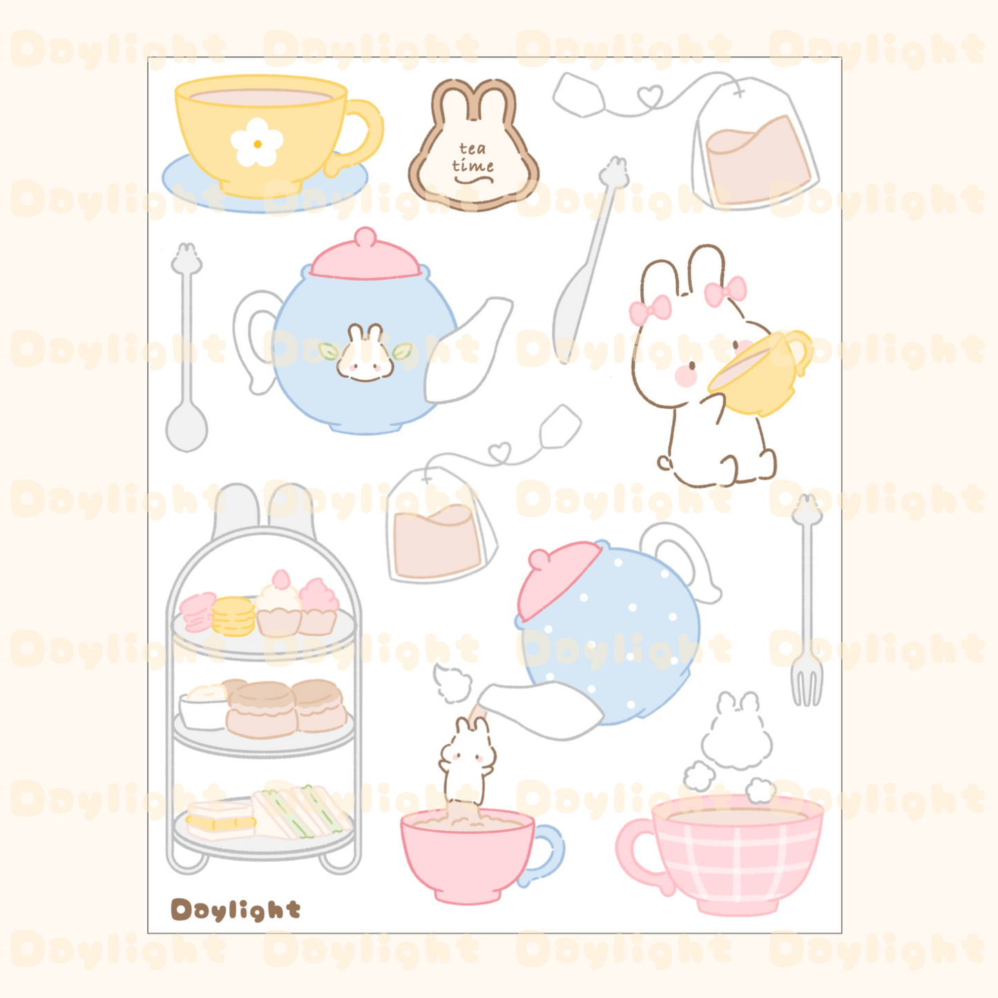 Food Sticker Sheets Bundle
