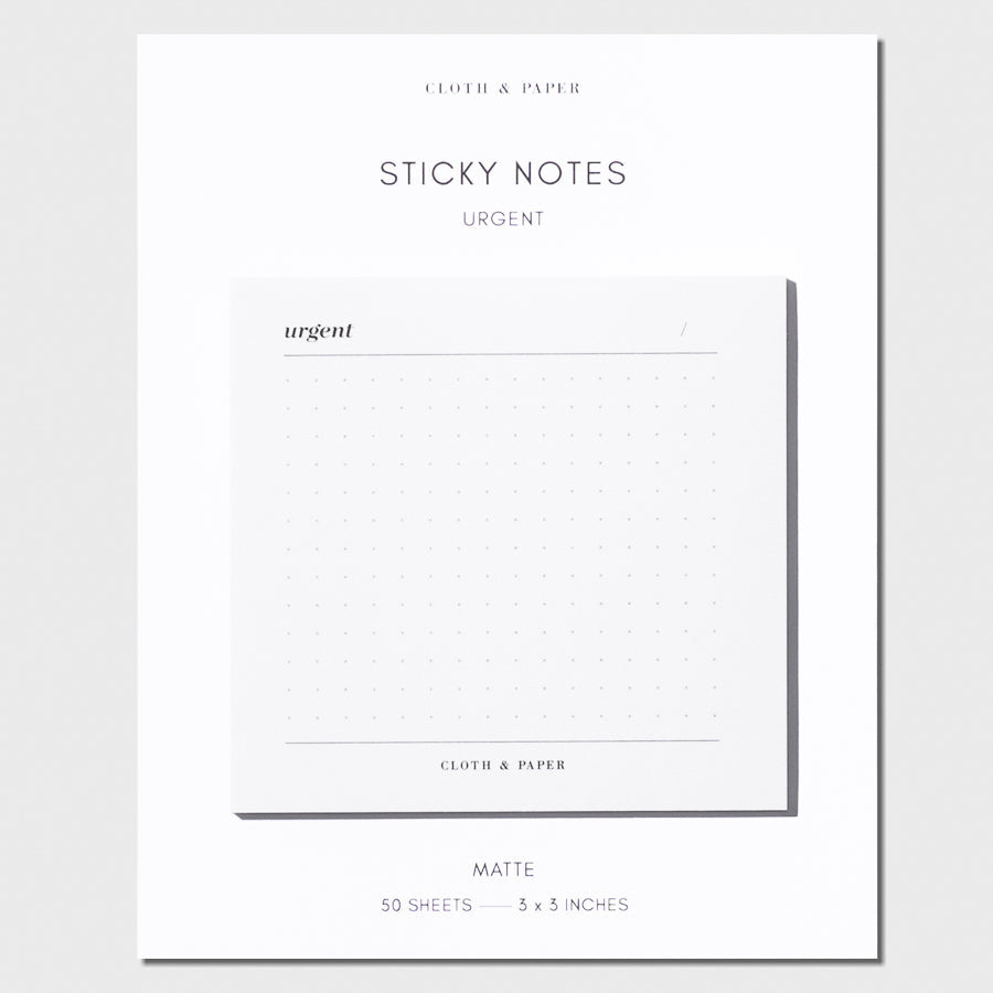 Urgent Sticky Notes