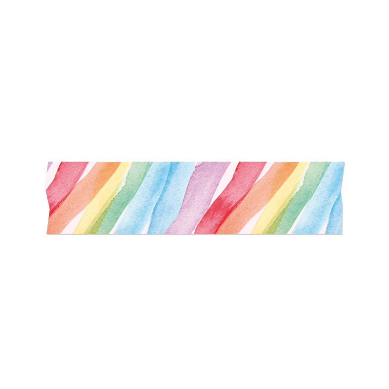 Rainbow Waves Washi Tape