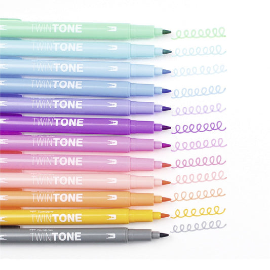 Tombow TwinTone Dual Tip Markers