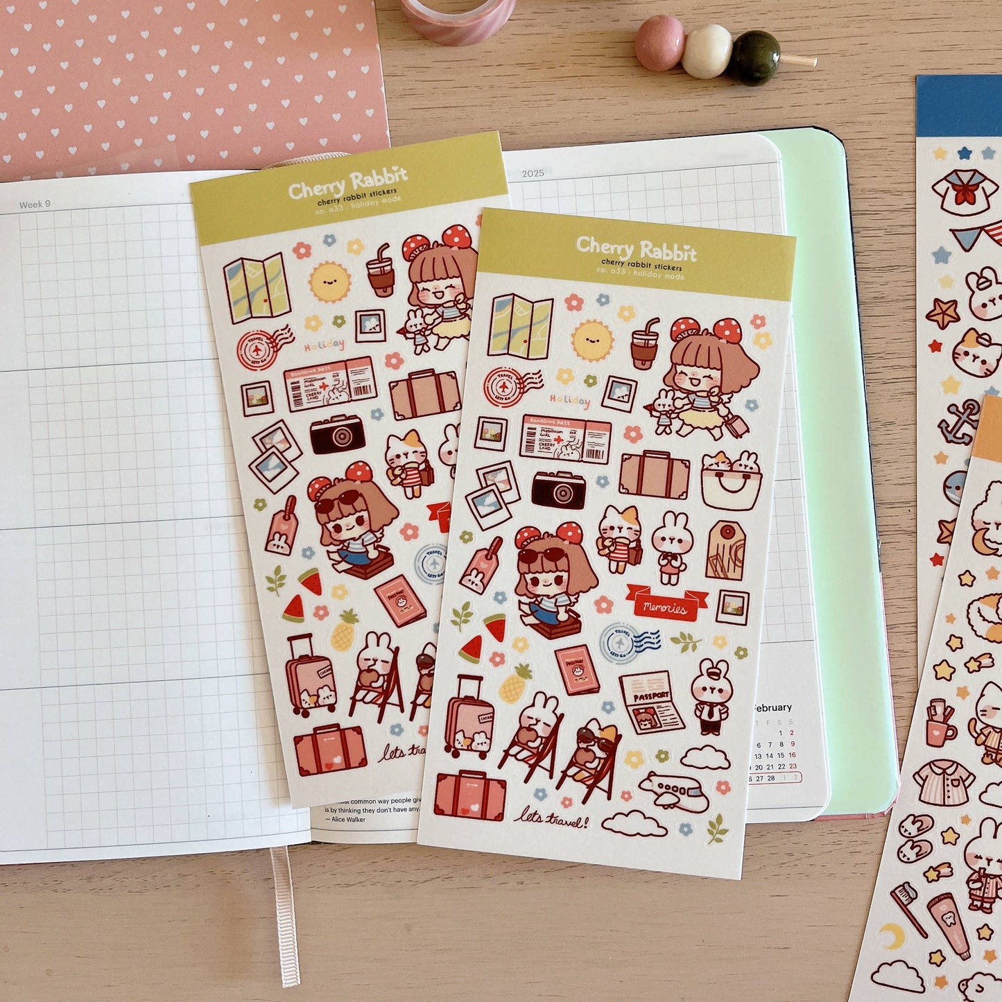 Holiday Mode Sticker Sheet