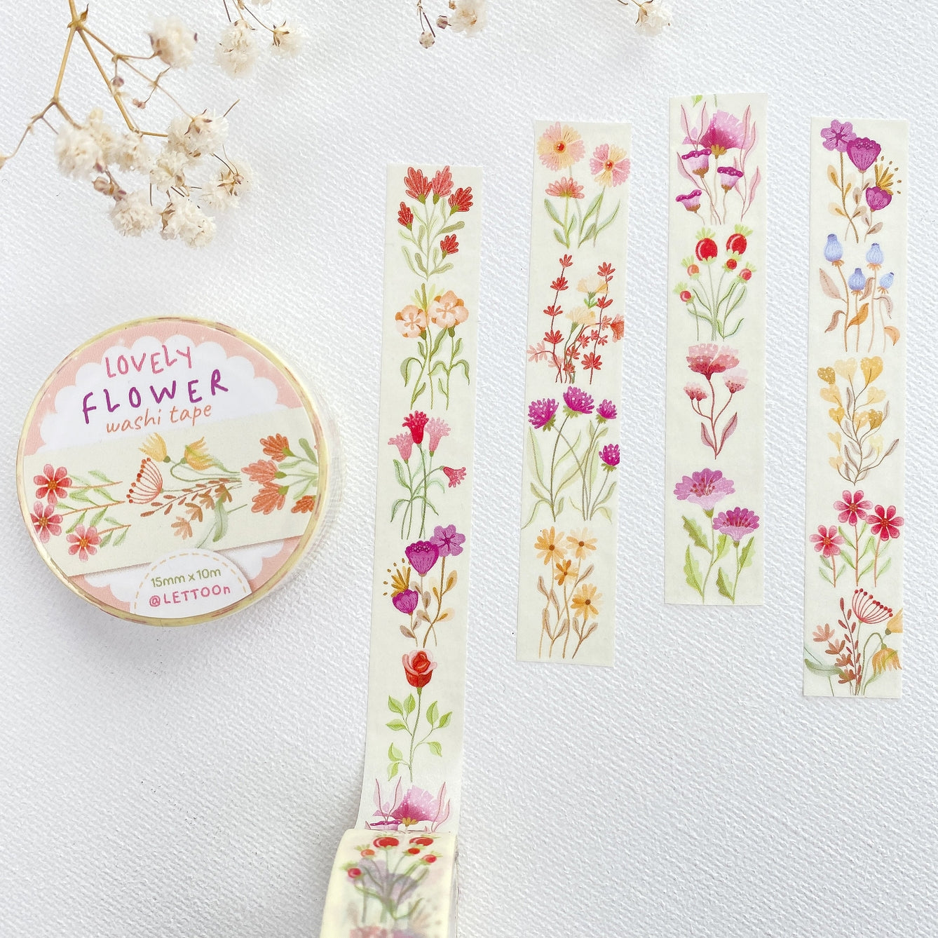 Lovely Flower - Washi Tape
