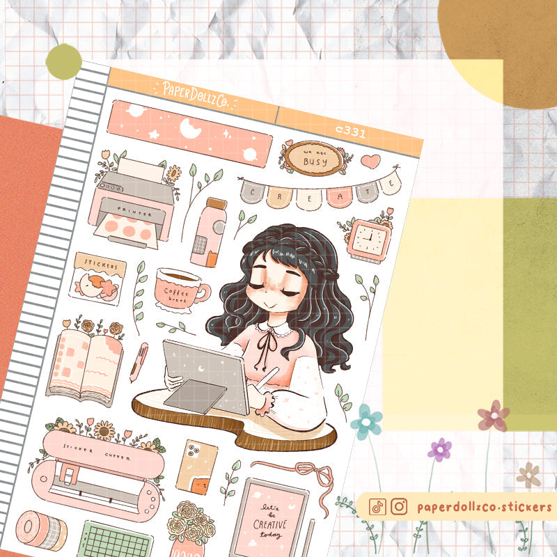 Sticker Shop | True Passion | C331 Sticker Sheet