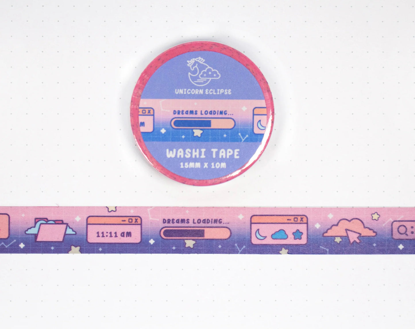 Celestial Webcore Washi Tape