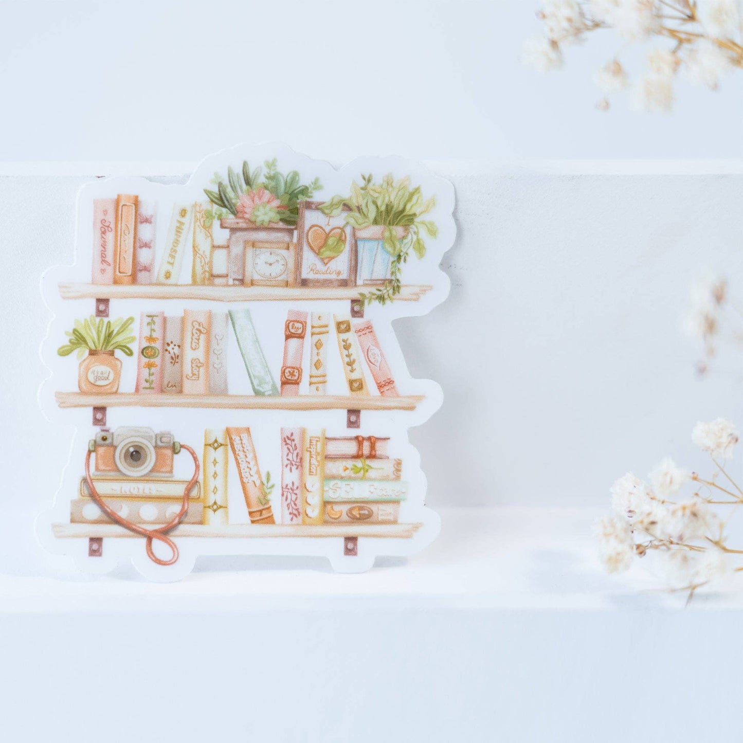 Inspiration Shelf - Clear Vinyl Sticker