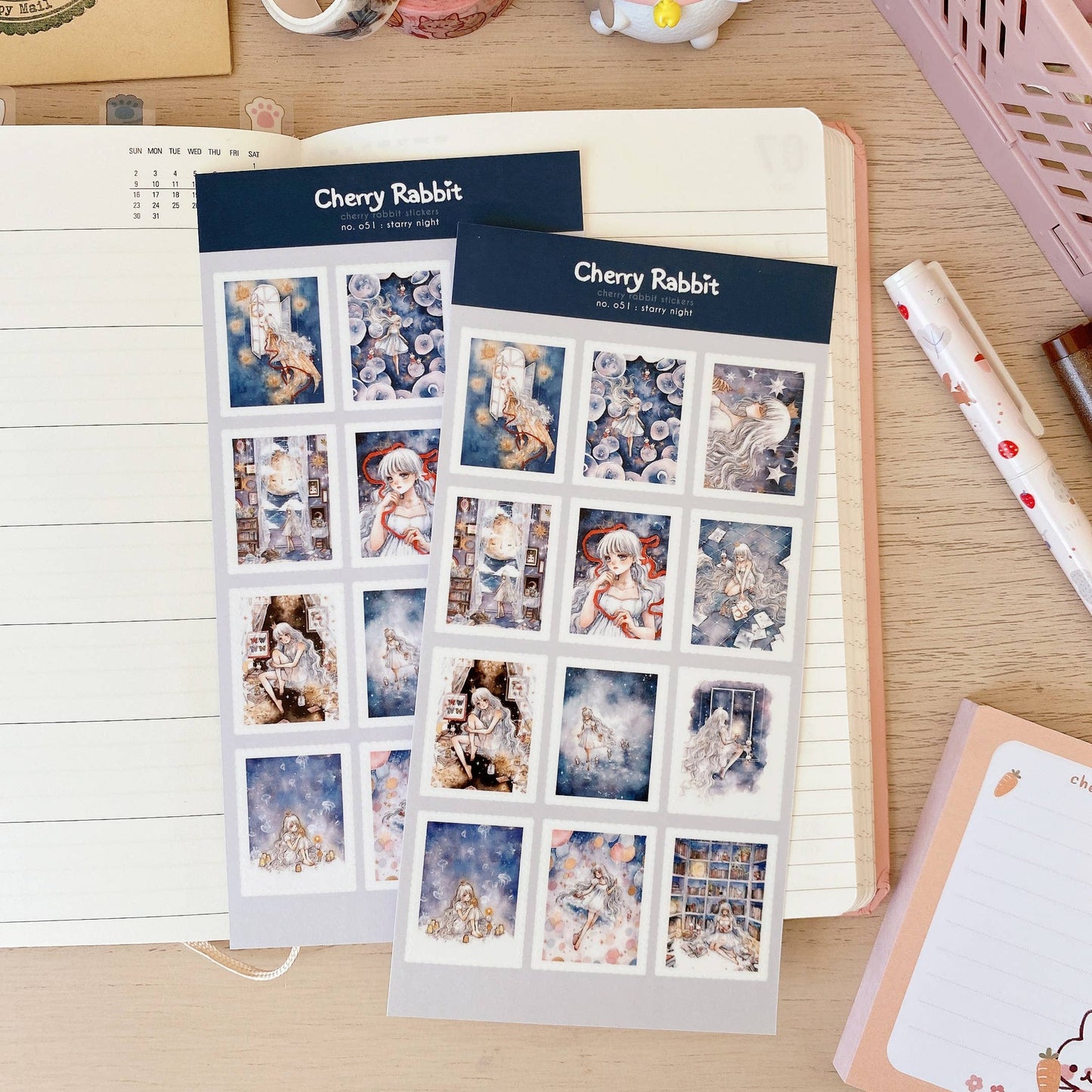 Starry Night Sticker Sheet