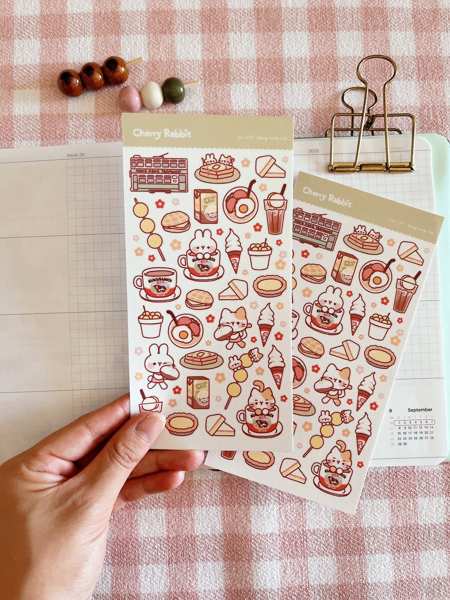 Hong Kong Trip Sticker Sheet