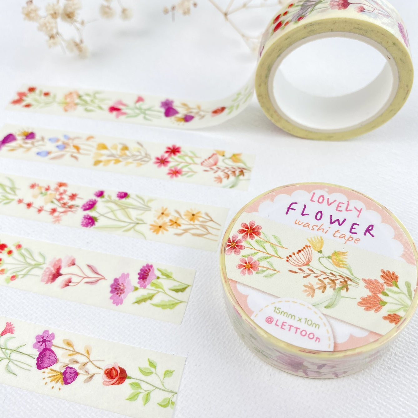 Lovely Flower - Washi Tape