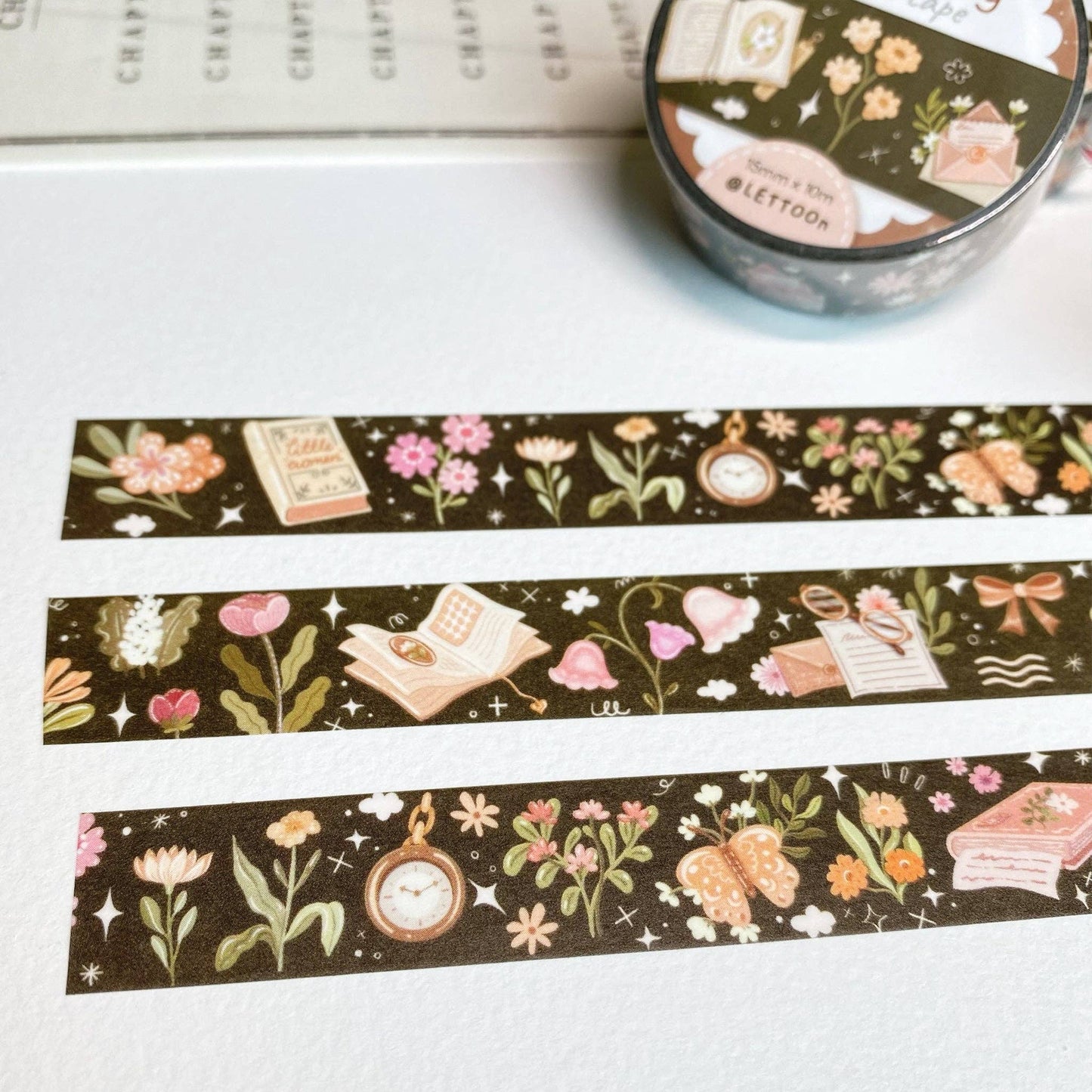 Moonlight Reading - Washi Tape