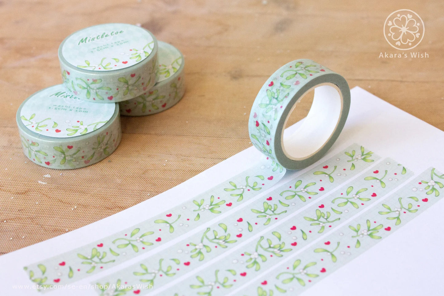 Mistletoe Washi Tape
