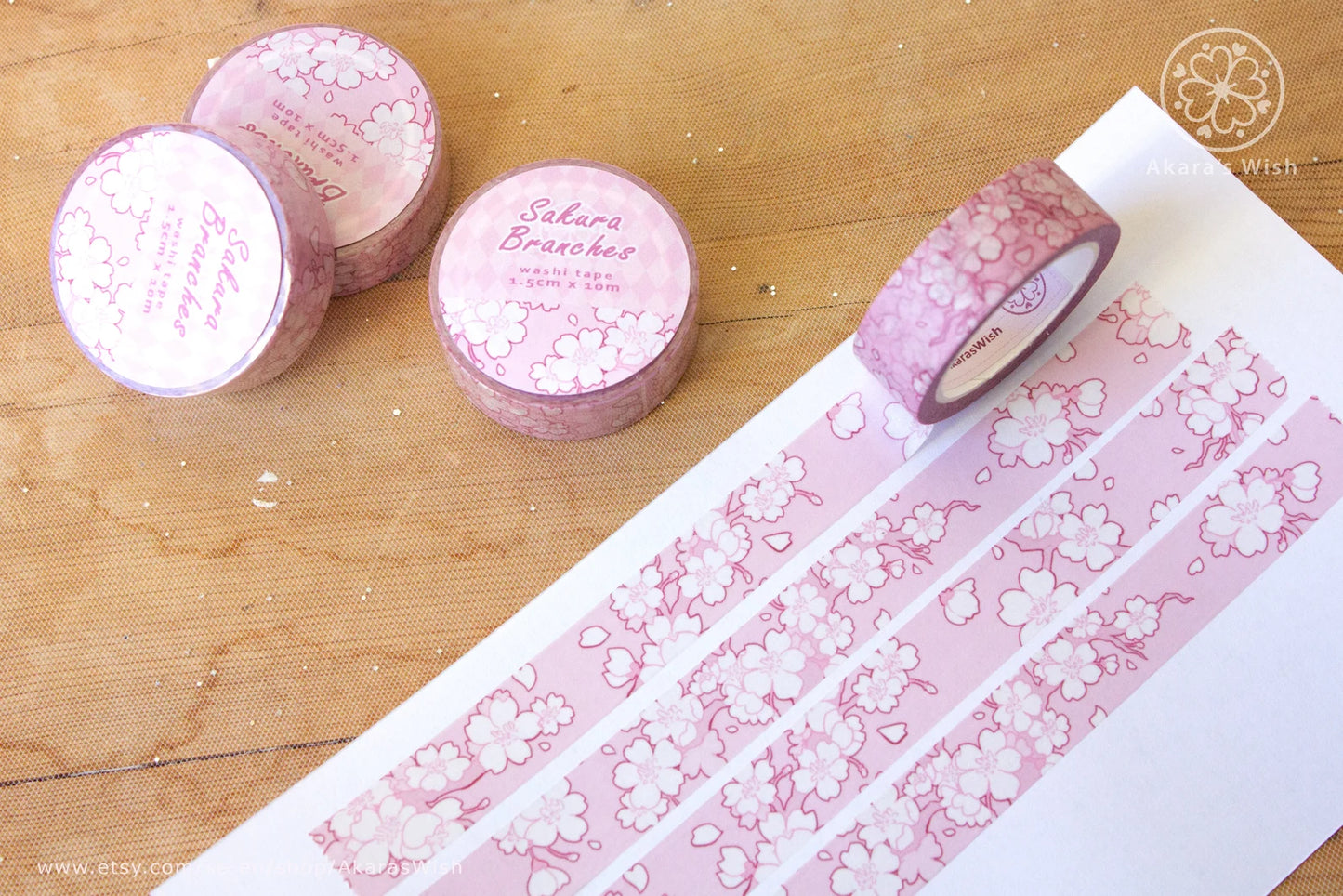Sakura Branches Washi Tape