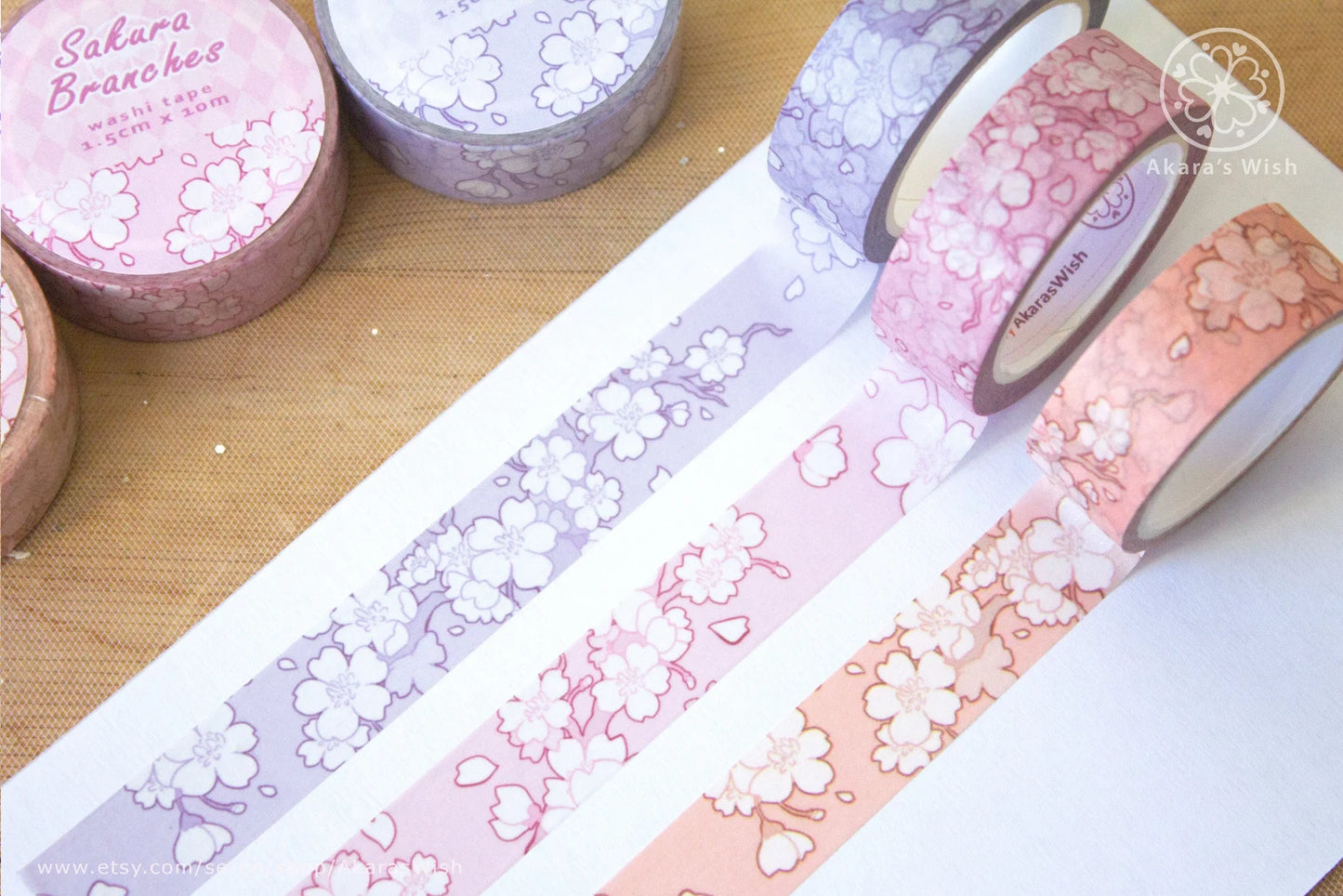 Sakura Branches Washi Tape