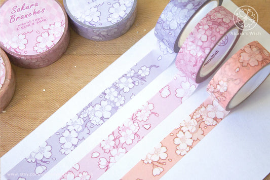 Sakura Branches Washi Tape