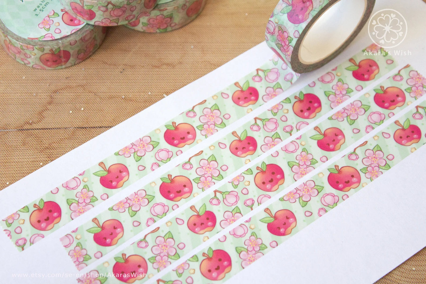 ACNH Fruits Washi Tape