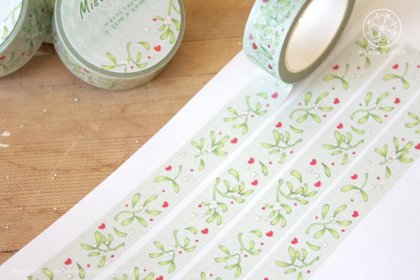 Mistletoe Washi Tape