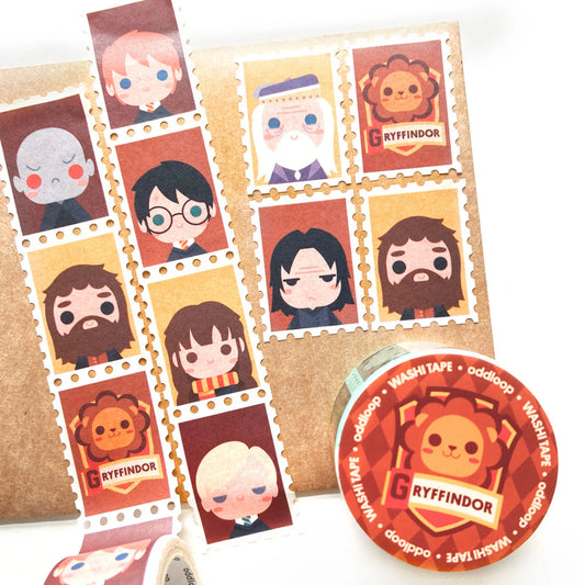 Magical Wizards Stamp Washi