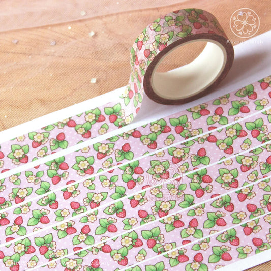 Strawberries Washi Tape