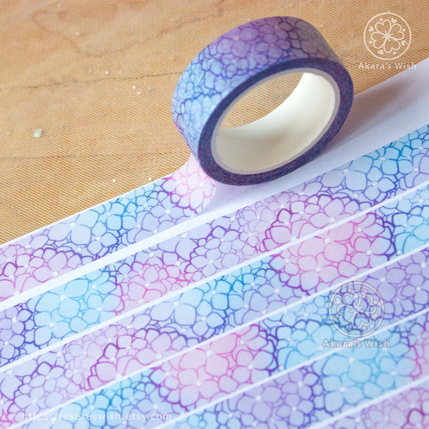 Hydrangea Washi Tape