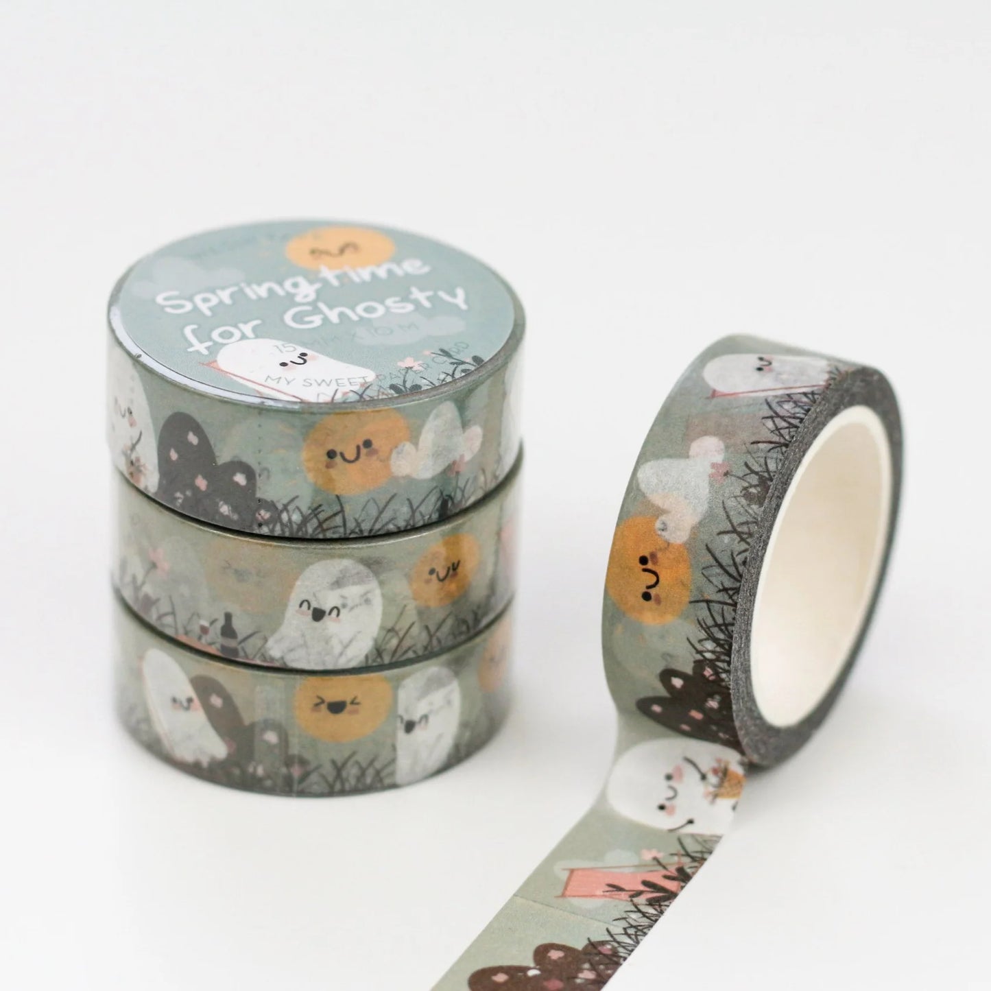 Spring Time for Ghosty Washi Tape