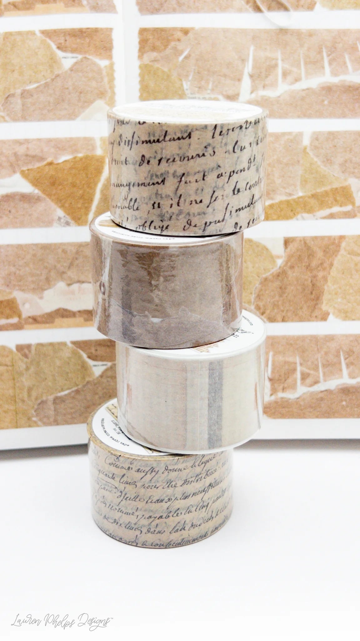 Journalish Collection French Parchment Washi 30mm