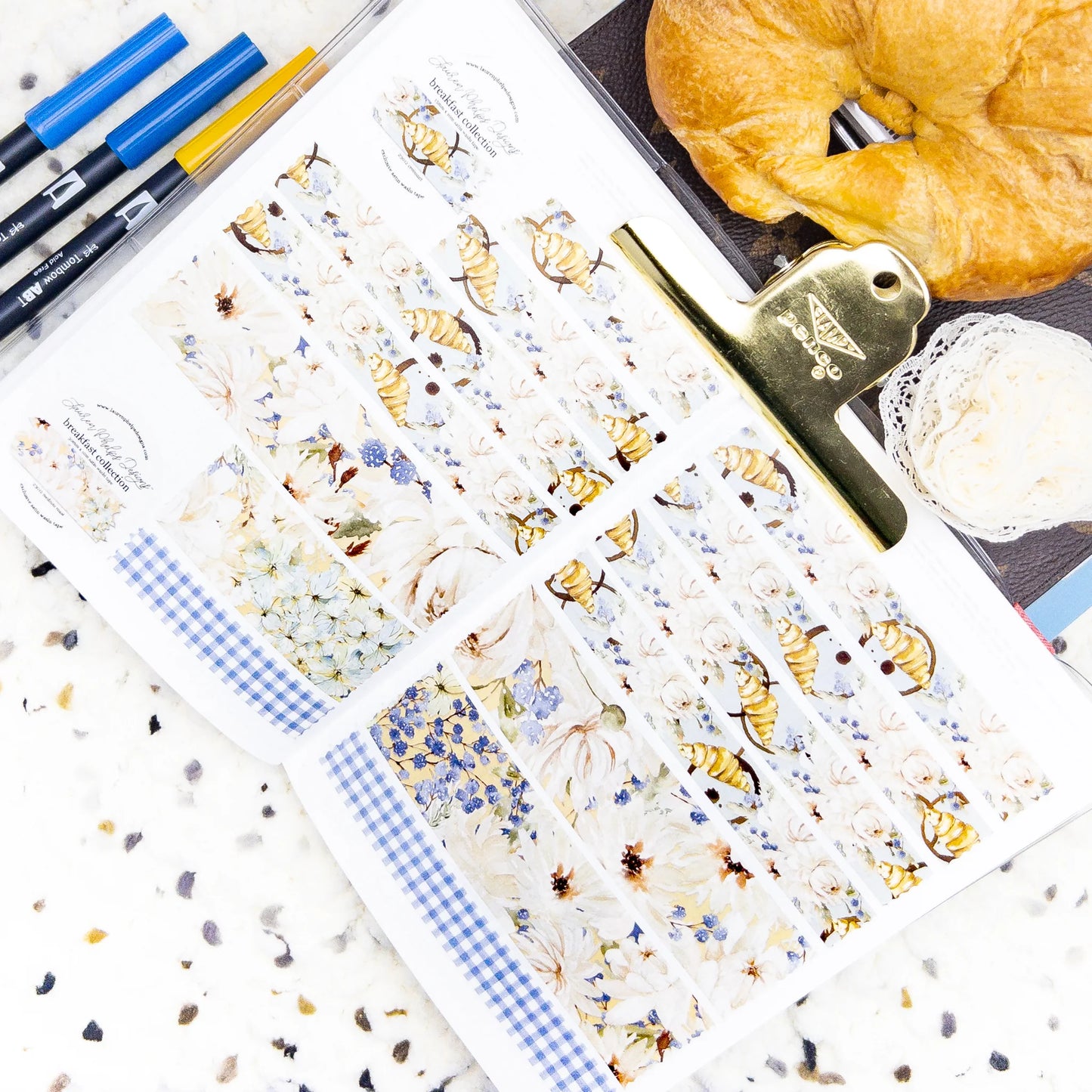 Breakfast 'Medium Roast' Premium Satin Washi 30mm