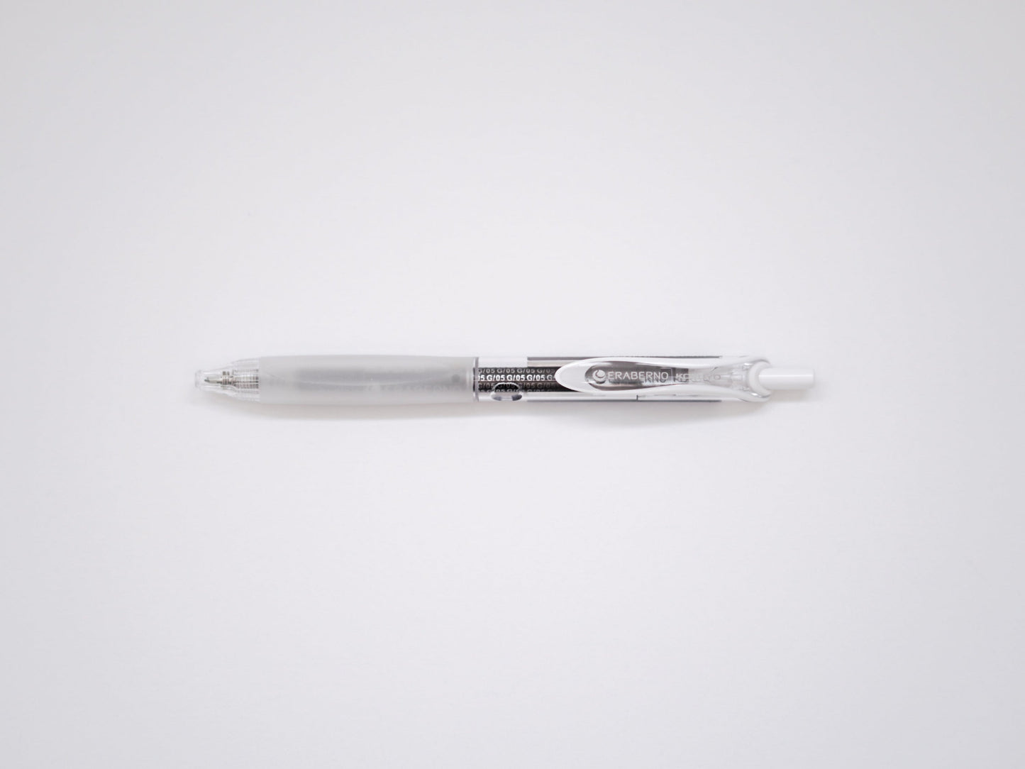 Kokuyo Eraberno Gel Pen - Clear Barrel 0.5mm
