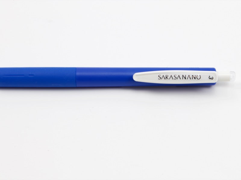 Zebra Sarasa Nano Retractable Gel Pens - 0.3mm (Coloured Inks)