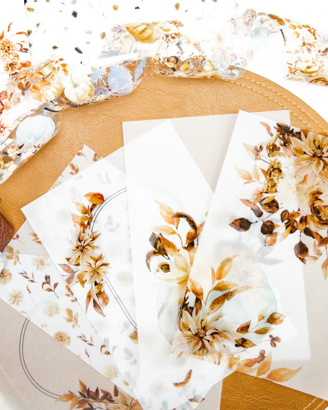 Fall Vibes Luxe Vellum Sheets