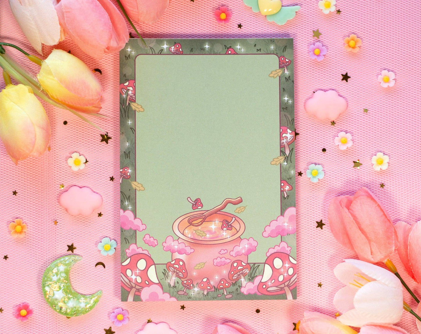 Mushroom Cauldron Notepad