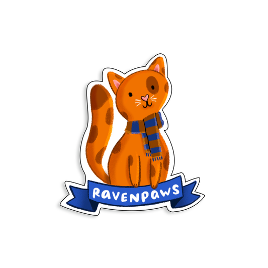Magical Witty Cat Sticker