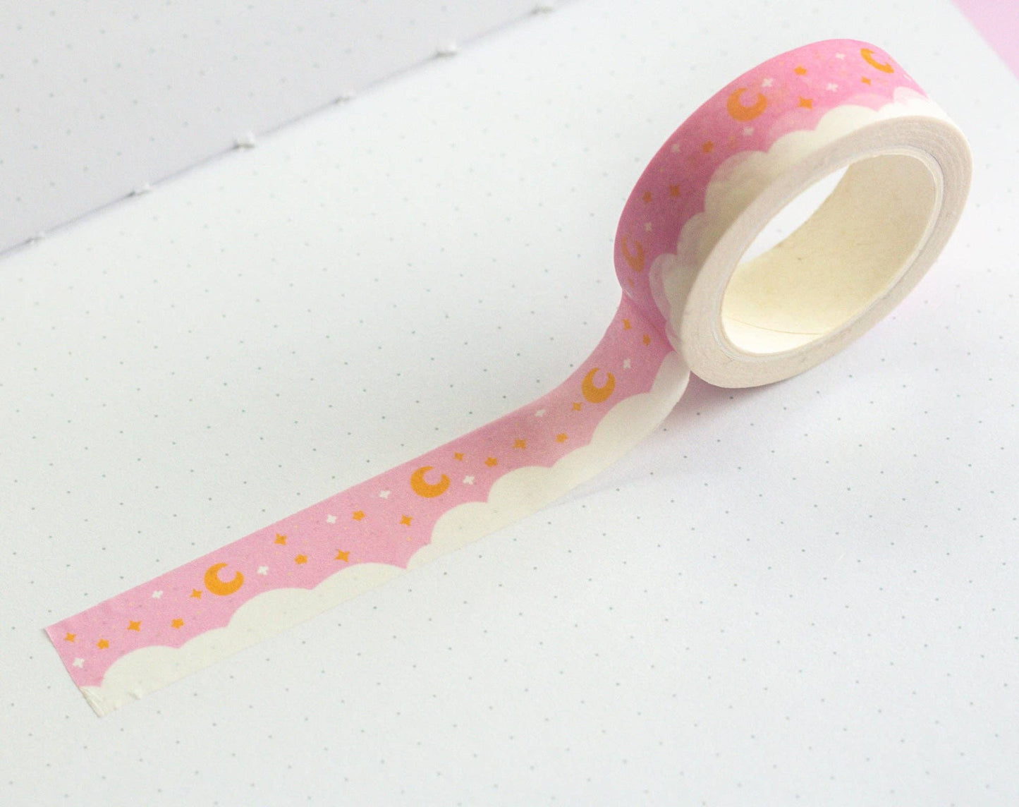 Pink Starry Sky Washi Tape