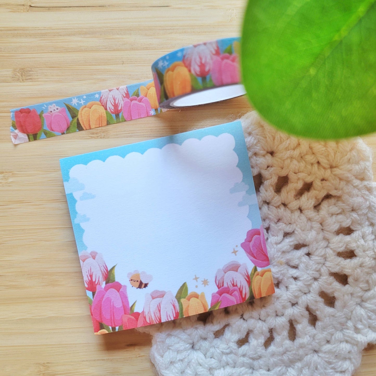 Tulip Fields Sticky Post-it Notes